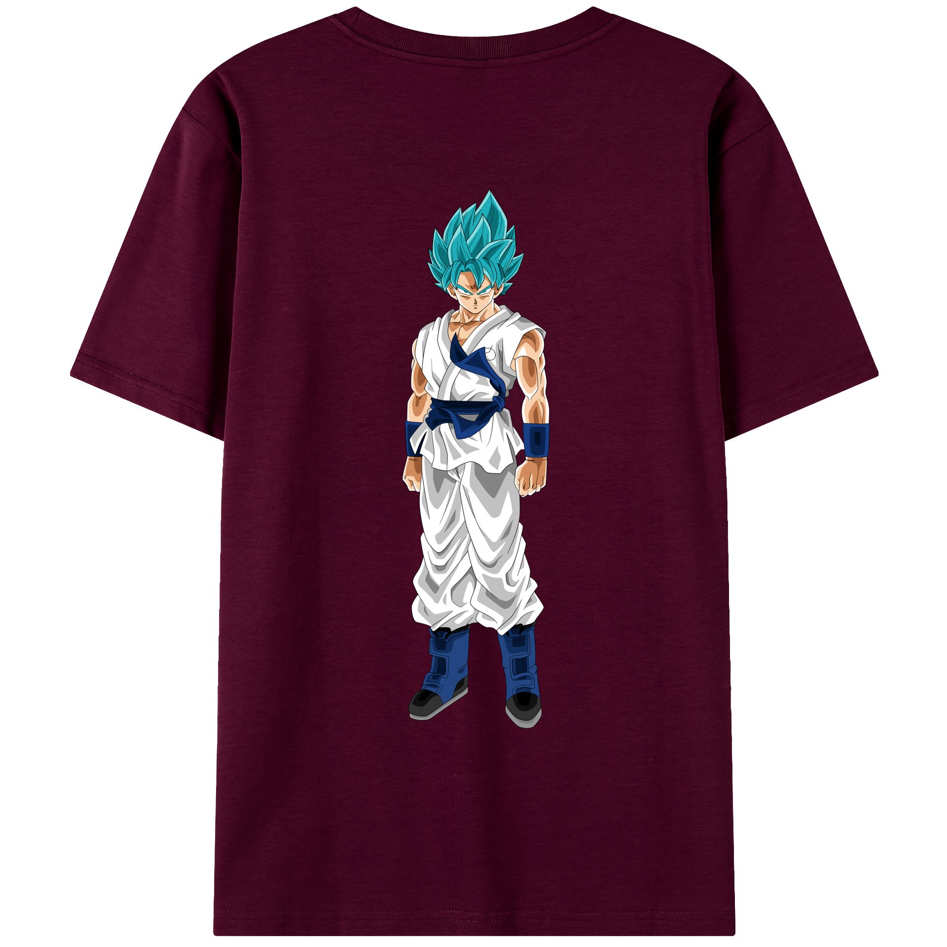 （画像用） ドラゴンボール 孫 悟飯（そんごはん）DRAGON BALL Son Gohan レディース半袖Tシャツ(バックプリント)